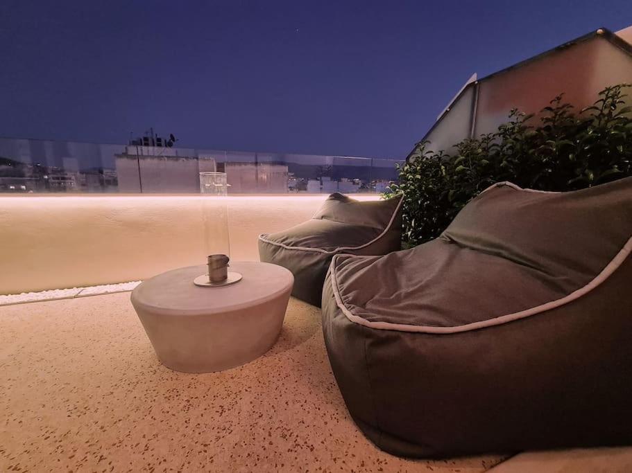 شقة Heated Plunge Pool & Firepit Acropolis Penthouse أثينا المظهر الخارجي الصورة