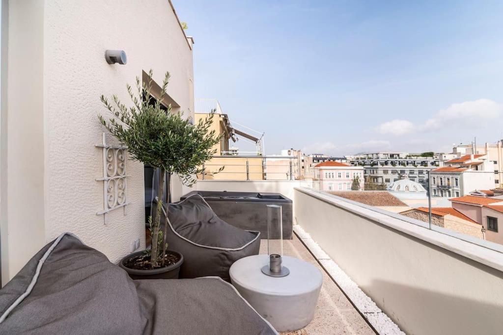 شقة Heated Plunge Pool & Firepit Acropolis Penthouse أثينا المظهر الخارجي الصورة
