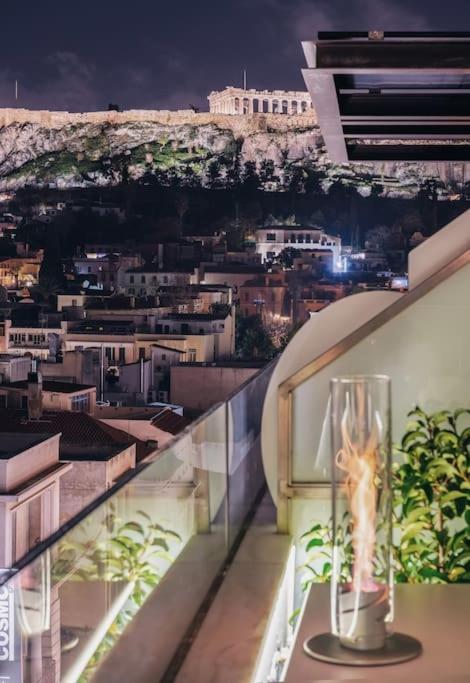 شقة Heated Plunge Pool & Firepit Acropolis Penthouse أثينا المظهر الخارجي الصورة